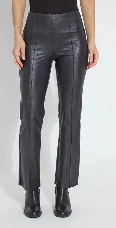 Lysse - Elysee Foiled Leather Pant Trendy Velvet Pants