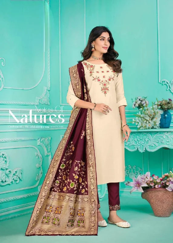 Ivory  Chocolate Brown