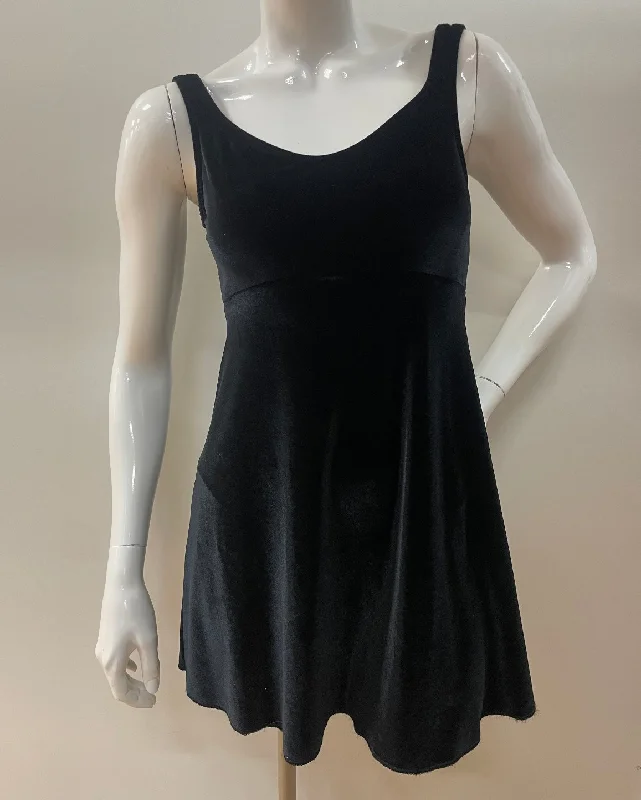 Velvet Tank Skate Dress