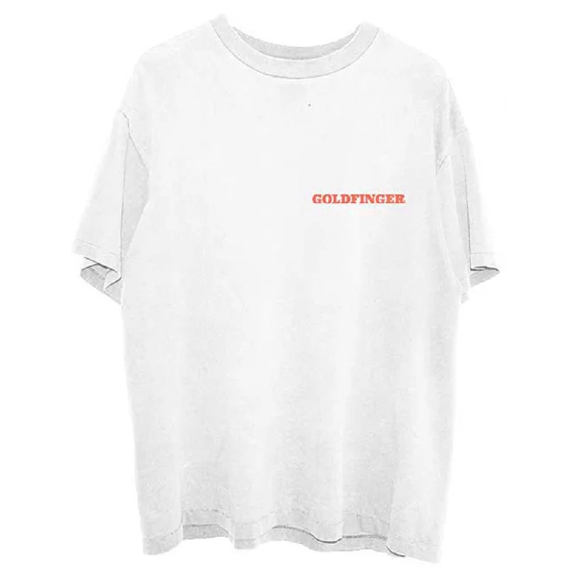James Bond 007 | Official Band T-Shirt | Goldfinger Profile (Back Print) Spandex Blend Rayon Blend Denim Blend James Bond 007 | Official Band T-Shirt | Goldfinger Profile (Back Print) Spandex Blend Rayon Blend Denim Blend
