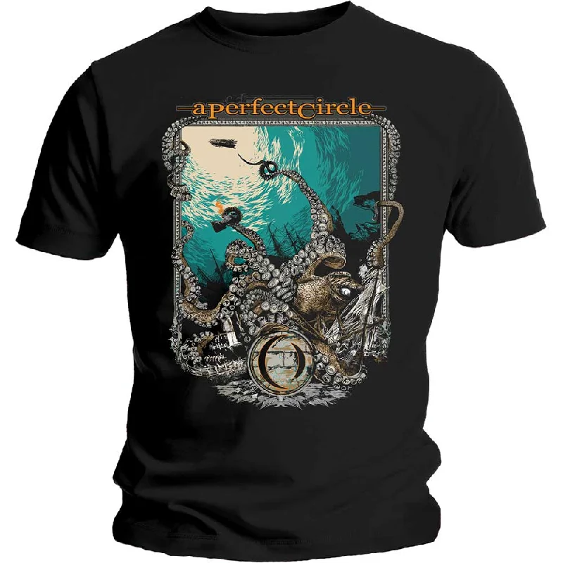 A Perfect Circle | Official Band T-Shirt | The Depths Collared Crew Neck Turtle Neck A Perfect Circle | Official Band T-Shirt | The Depths Collared Crew Neck Turtle Neck