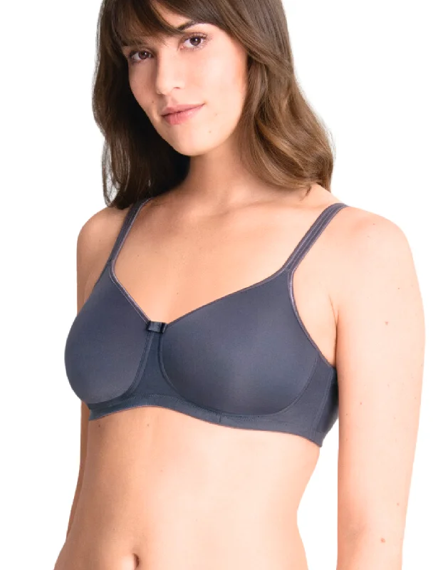 Anita Care Tonya Contour Foam Wire Free Bra, Shadow Blue | Blue Mastectomy T-shirt Bra Modern Contemporary Chic Anita Care Tonya Contour Foam Wire Free Bra, Shadow Blue | Blue Mastectomy T-shirt Bra Modern Contemporary Chic