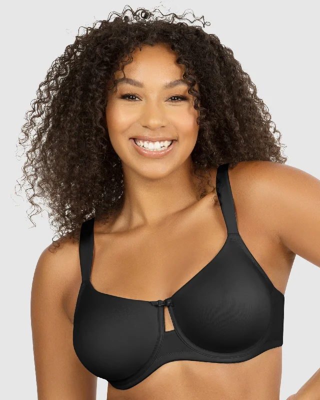 Erika Everyday Seamless Underwire T-Shirt Bra-Black- P58622 Knit Fabric Woven Fabric Fleece Fabric Erika Everyday Seamless Underwire T-Shirt Bra-Black- P58622 Knit Fabric Woven Fabric Fleece Fabric