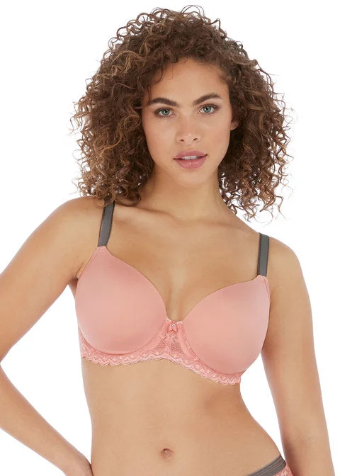 Freya Offbeat Molded Demi T-shirt Bra, Rosehip | Rose T-Shirt Bra | Freya Offbeat T-Shirt Bra Spandex Blend Rayon Blend Denim Blend Freya Offbeat Molded Demi T-shirt Bra, Rosehip | Rose T-Shirt Bra | Freya Offbeat T-Shirt Bra Spandex Blend Rayon Blend Denim Blend