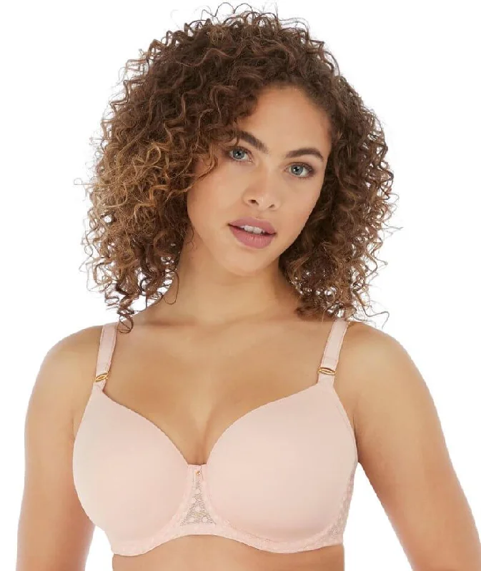 Freya Starlight Underwired Moulded Balcony T-shirt Bra - Rosewater Print Jacquard Patchwork Freya Starlight Underwired Moulded Balcony T-shirt Bra - Rosewater Print Jacquard Patchwork