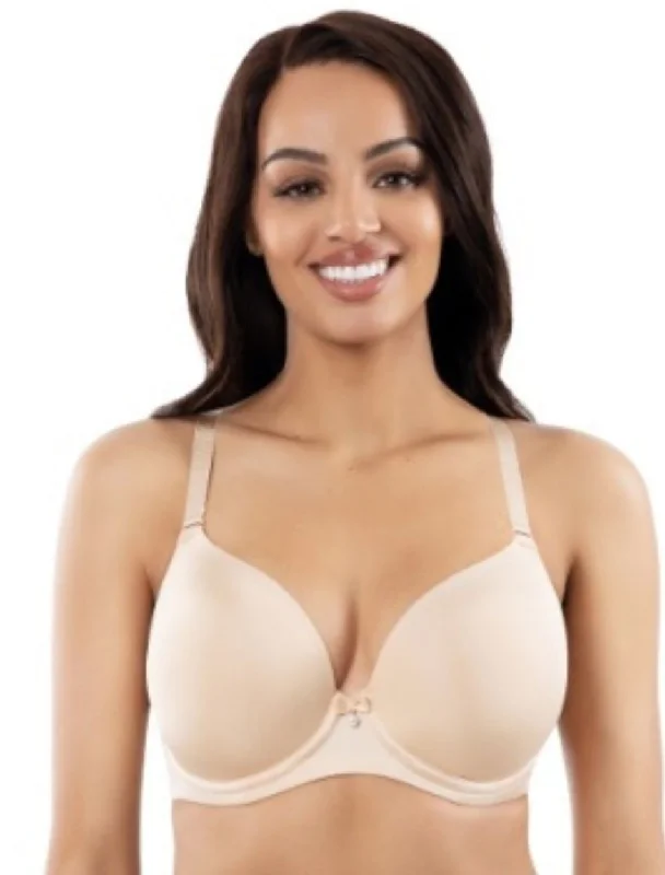 Parfait Elise Molded Underwired T-Shirt Bra, Bare Cashmere Blend Cotton Blend Poly Blend Parfait Elise Molded Underwired T-Shirt Bra, Bare Cashmere Blend Cotton Blend Poly Blend
