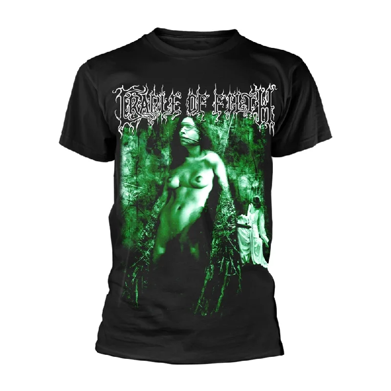 Cradle Of Filth Unisex T-shirt: Graven Sin (back print) Basic T-Shirt Crew Neck Short Sleeve Cradle Of Filth Unisex T-shirt: Graven Sin (back print) Basic T-Shirt Crew Neck Short Sleeve