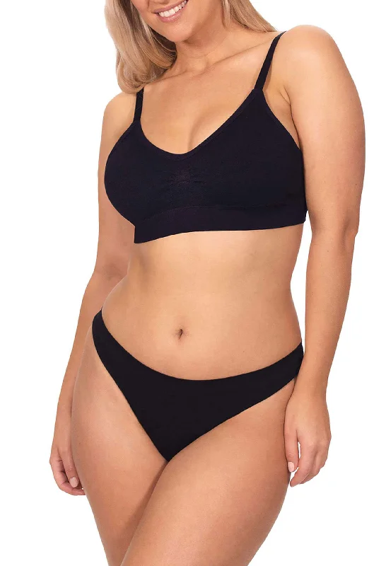 Wire Free Padded T-Shirt Bra & Seamless G String Set Mesh Blend Leather Blend Suede Blend Wire Free Padded T-Shirt Bra & Seamless G String Set Mesh Blend Leather Blend Suede Blend