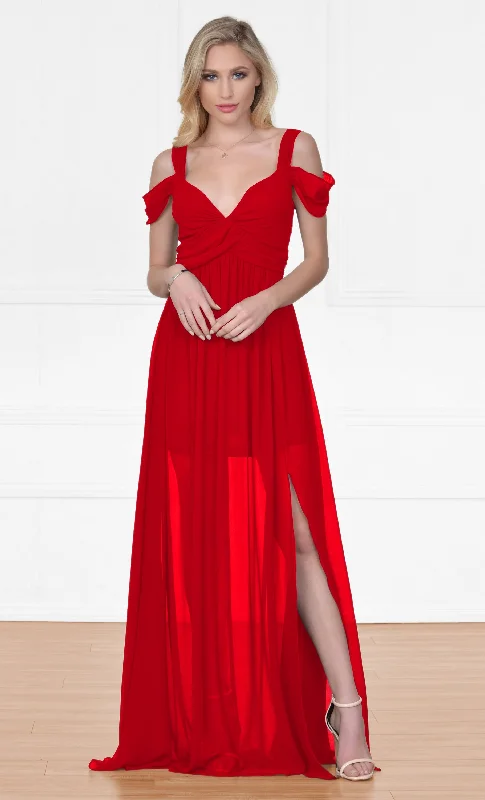Once Upon a Time Red Sleeveless Off The Shoulder V Neck Long Side Slit Maxi Dress Evening Gown Fashionable Printed Maxi Dress Once Upon a Time Red Sleeveless Off The Shoulder V Neck Long Side Slit Maxi Dress Evening Gown Fashionable Printed Maxi Dress