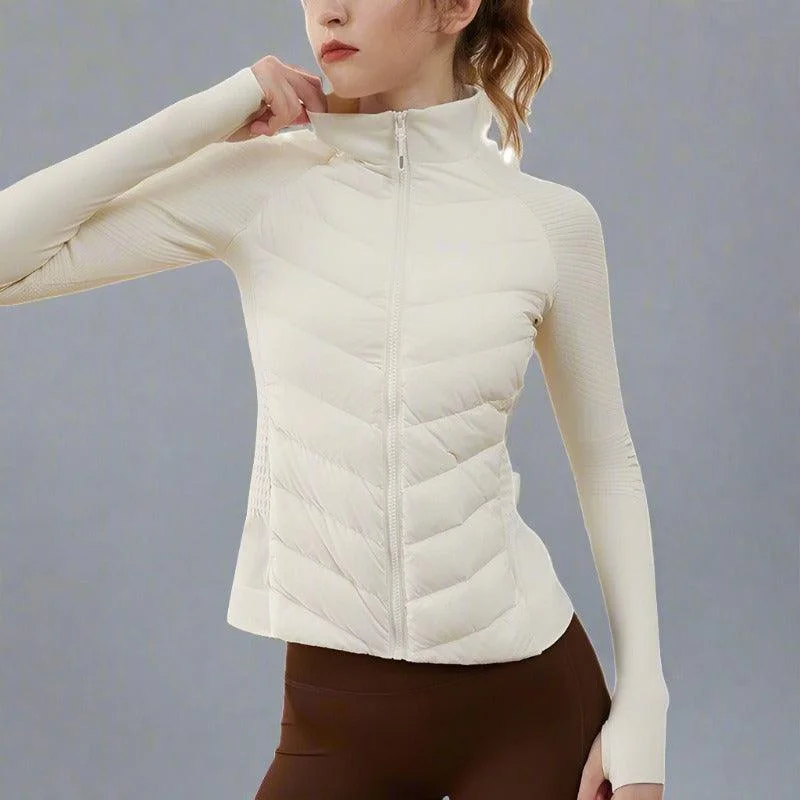 Seamless Ultralight Sport Puffer — Women's Puffer Jacket Corduroy Jacket Velvet Jacket Brocade Jacket Seamless Ultralight Sport Puffer — Women's Puffer Jacket Corduroy Jacket Velvet Jacket Brocade Jacket