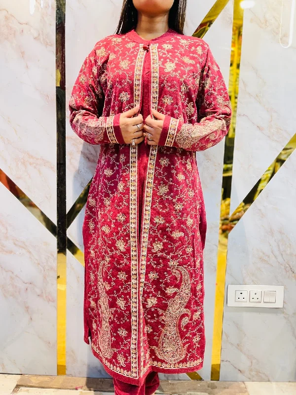 Beautiful Kashmiri winter 🥶 Ready made jacket suit Cotton Jacket Linen Jacket Terry Jacket Beautiful Kashmiri winter 🥶 Ready made jacket suit Cotton Jacket Linen Jacket Terry Jacket