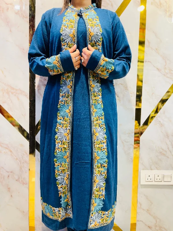 Beautiful Kashmiri winter 🥶 Ready made jacket suit Chenille Jacket Brocade Jacket Lace Jacket Beautiful Kashmiri winter 🥶 Ready made jacket suit Chenille Jacket Brocade Jacket Lace Jacket