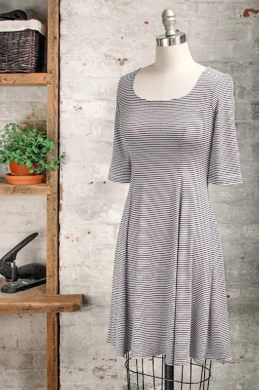 Marion - marinière striped babydoll dress