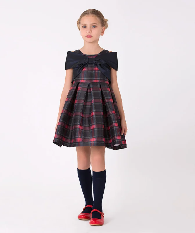 Plaid Bow Dress