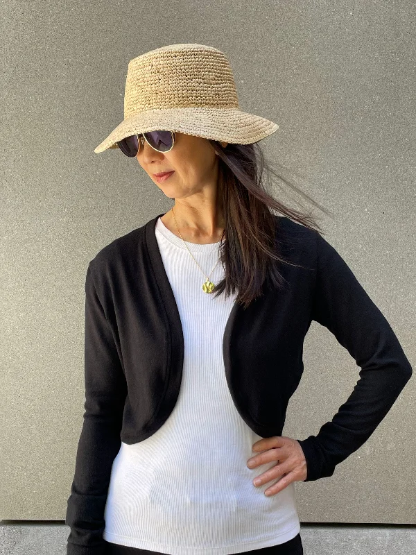 New! Bolero Sweater Long Sleeve Fitted Open Front Top Fleece Fabric Down Fabric Feather Fabric New! Bolero Sweater Long Sleeve Fitted Open Front Top Fleece Fabric Down Fabric Feather Fabric