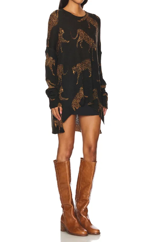 Show Me Your Mumu - Bonfire Sweater Satin Blend Silk Blend Wool Blend
