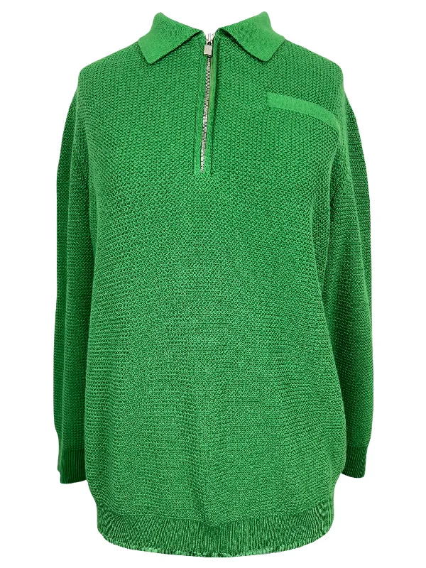 Loro Piana Silk and Cotton Sweater Polo Sweater Size 6 Mesh Blend Leather Blend Suede Blend Loro Piana Silk and Cotton Sweater Polo Sweater Size 6 Mesh Blend Leather Blend Suede Blend