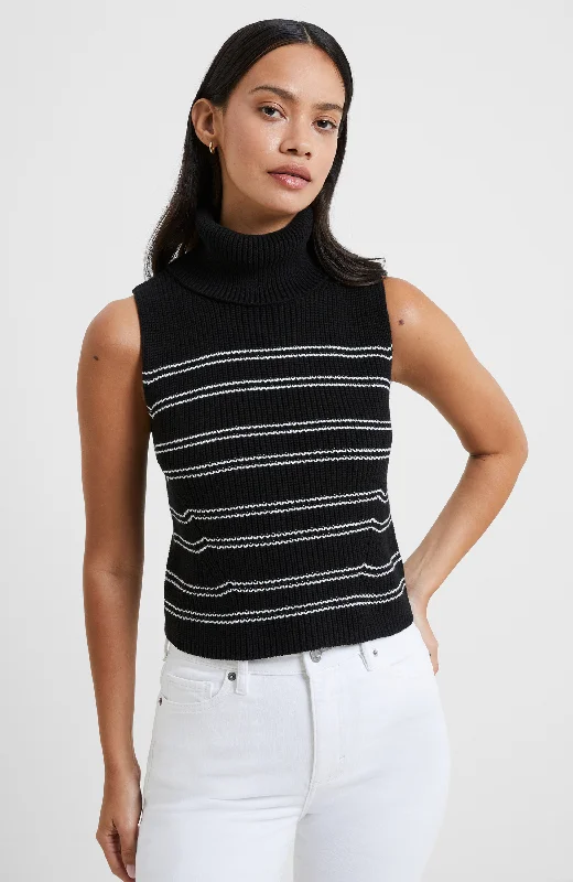 French Connection - Mozart Sleeveless Jumper Chenille Blend Fleece Blend Nylon Blend French Connection - Mozart Sleeveless Jumper Chenille Blend Fleece Blend Nylon Blend