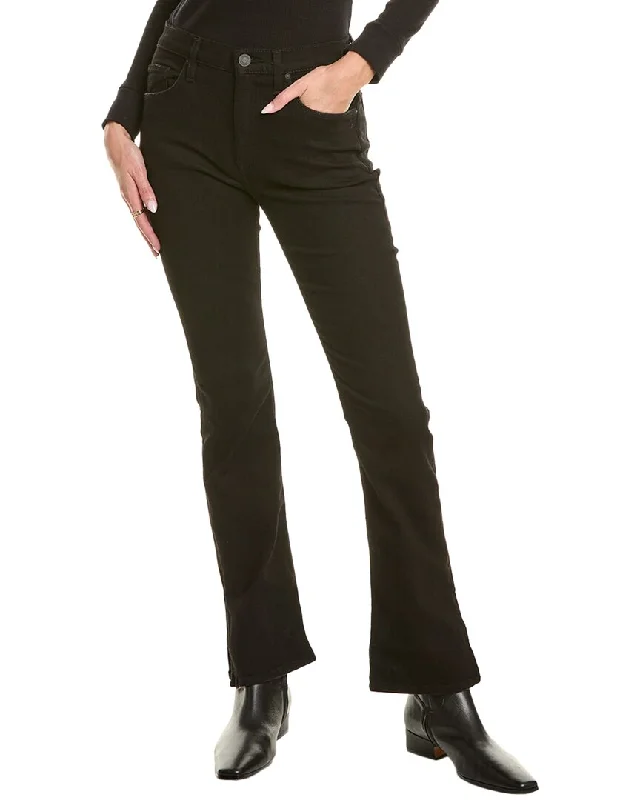 Hudson Jeans Womens Barbara High-Rise Baby Boot Pant, 23, Black Casual Wide-Legged Denim Jeans Hudson Jeans Womens Barbara High-Rise Baby Boot Pant, 23, Black Casual Wide-Legged Denim Jeans