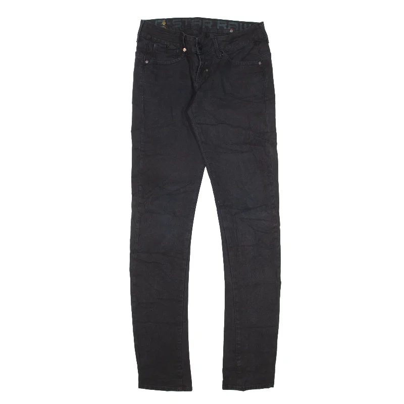 G-STAR RAW Jeans Black Denim Slim Skinny Womens W28 L33 Cozy Tencel Blend Denim Jeans G-STAR RAW Jeans Black Denim Slim Skinny Womens W28 L33 Cozy Tencel Blend Denim Jeans