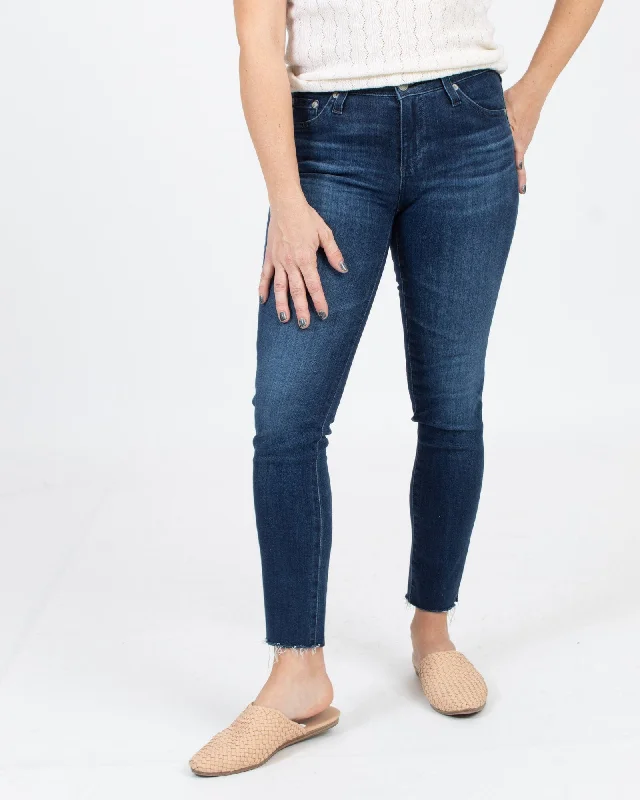 "The Prima Crop" Jeans Comfortable Stretch Denim Jeans