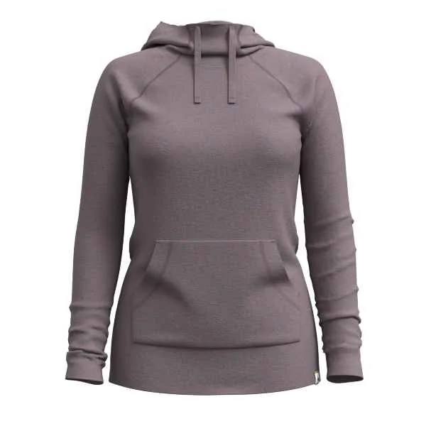 Smartwool - Women's Thermal Drape Neck Hoodie Hoodie with Slim Fit Tailored Modern
